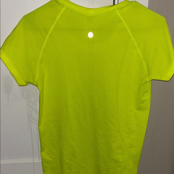 lululemon neon swiftly tech! worn once at a neon party!! - Picture 2 of 3